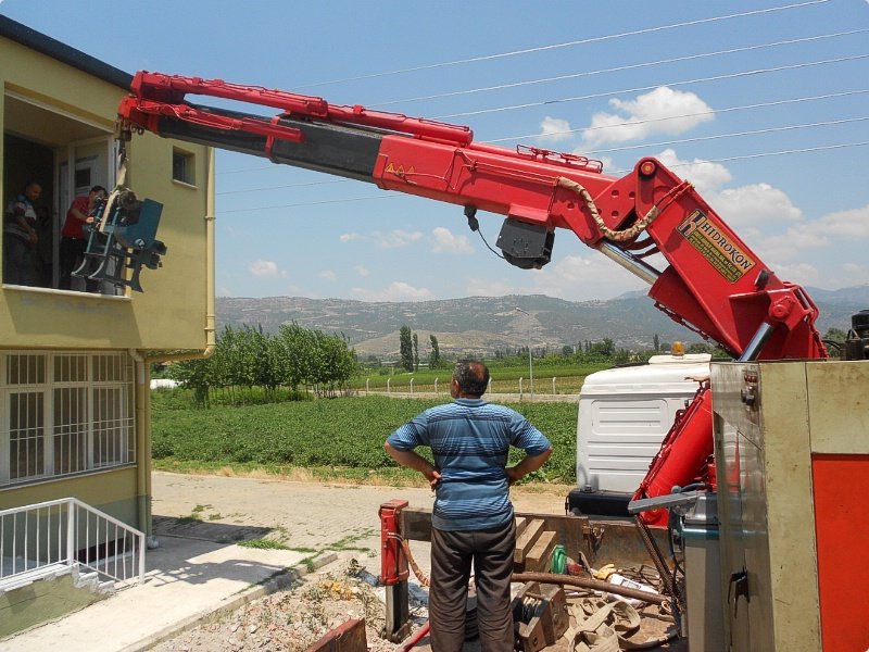 ayakkabıcılar sitesi forklift